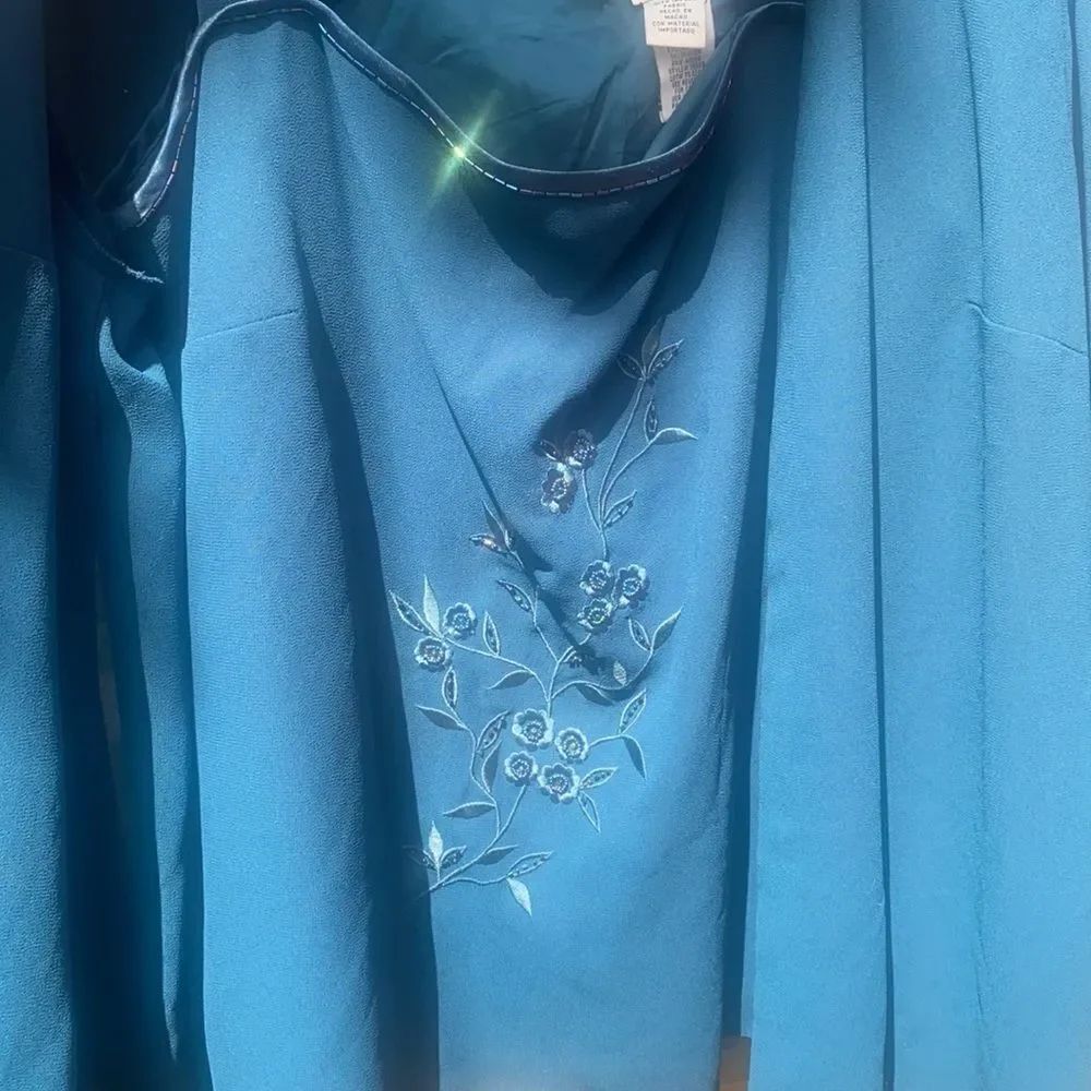 Teal 2 piece set sz. 22W - Picture 2 of 7